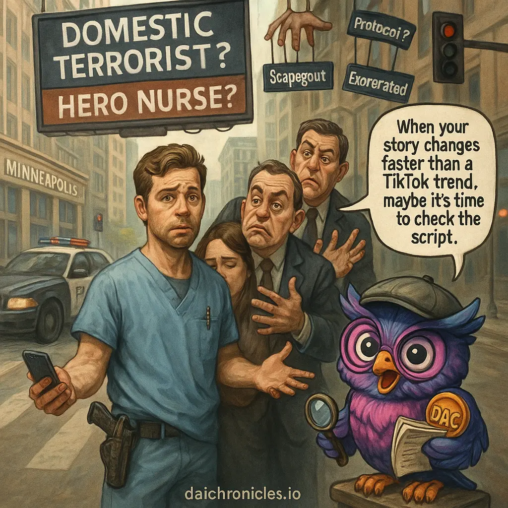 Narrative Fractures: The Pretti Case