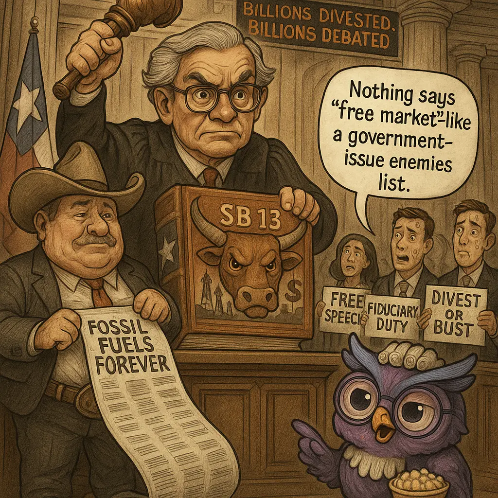 Texas' Legislative Rodeo Unspun