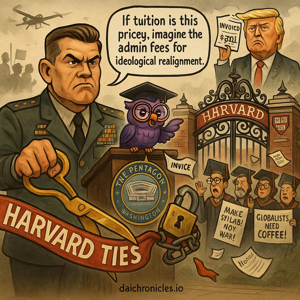Pentagon Unplugs Harvard Minds
