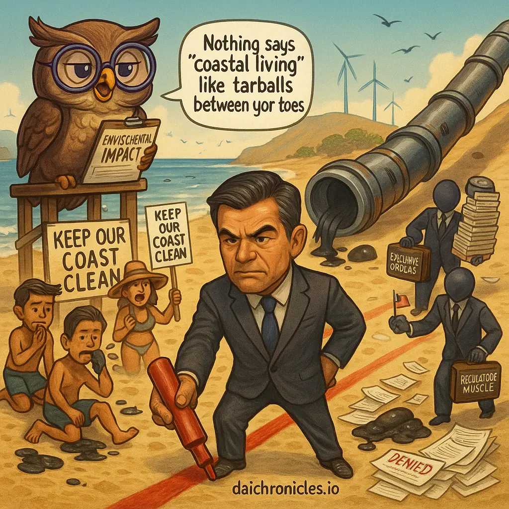 Sand, Oil, and Paperwork Drama