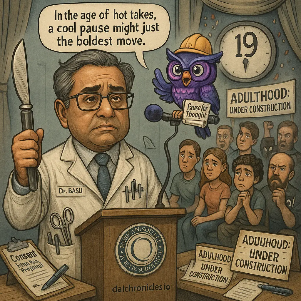 Scalpel and Pause: Caution's Chronicle