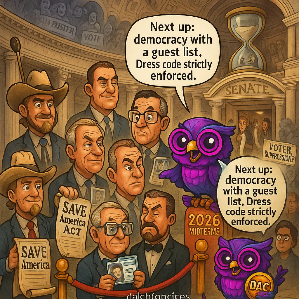 Voter ID: The Velvet Rope Act