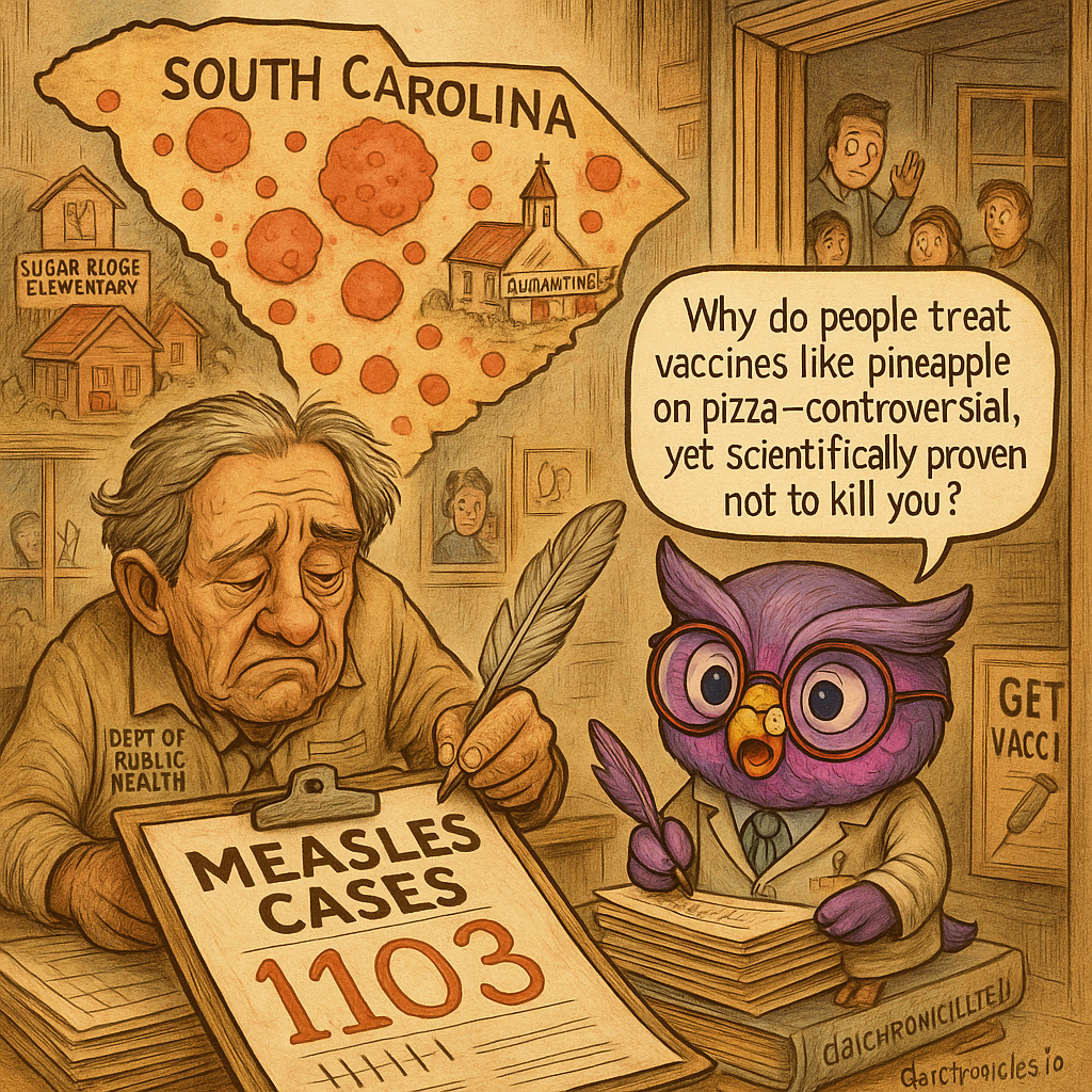 Measles on the March: South Carolina’s Outbreak Chronicles
