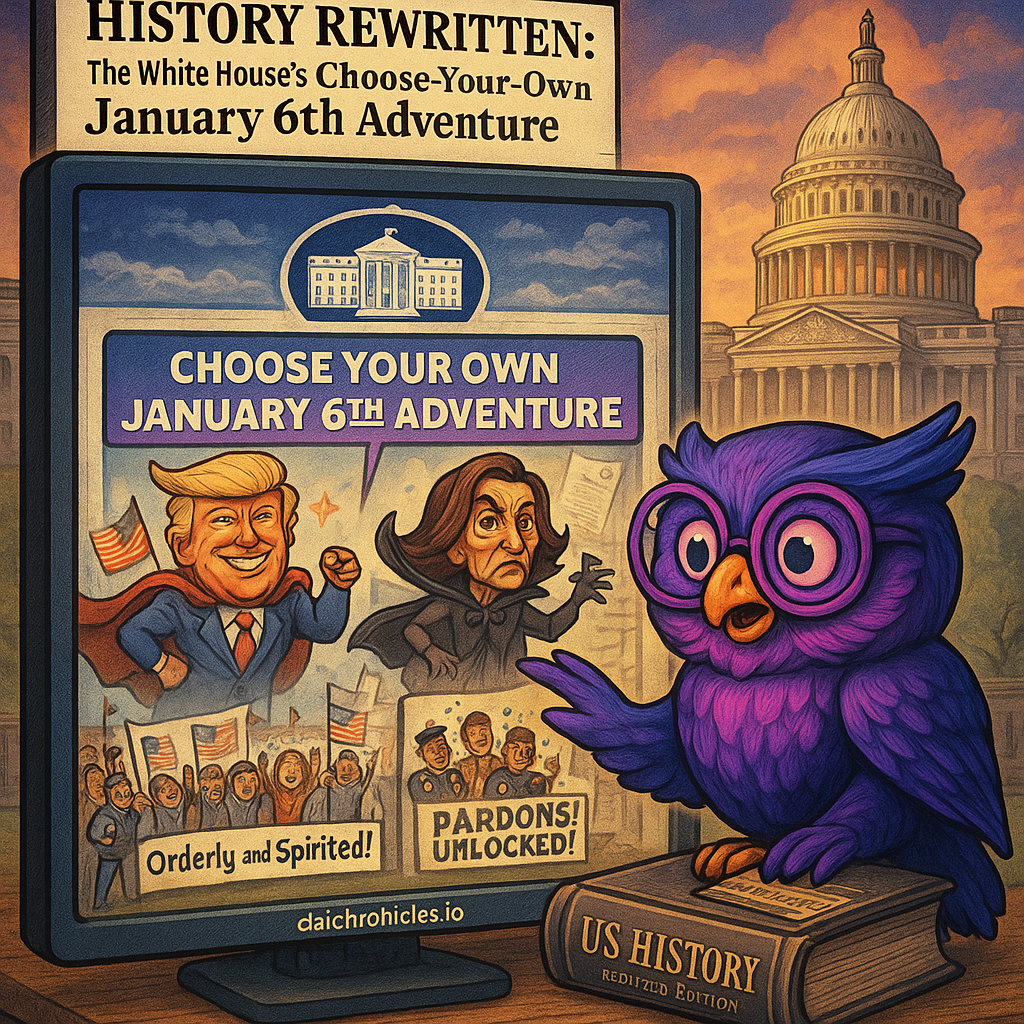 History Rewritten: The White House's Choose-Your-Own January 6th Adventure