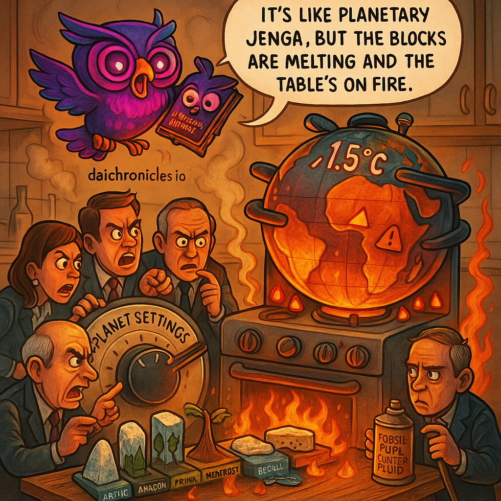 Hothouse Earth: Humanity’s Reluctant Experiment in Climate Roulette