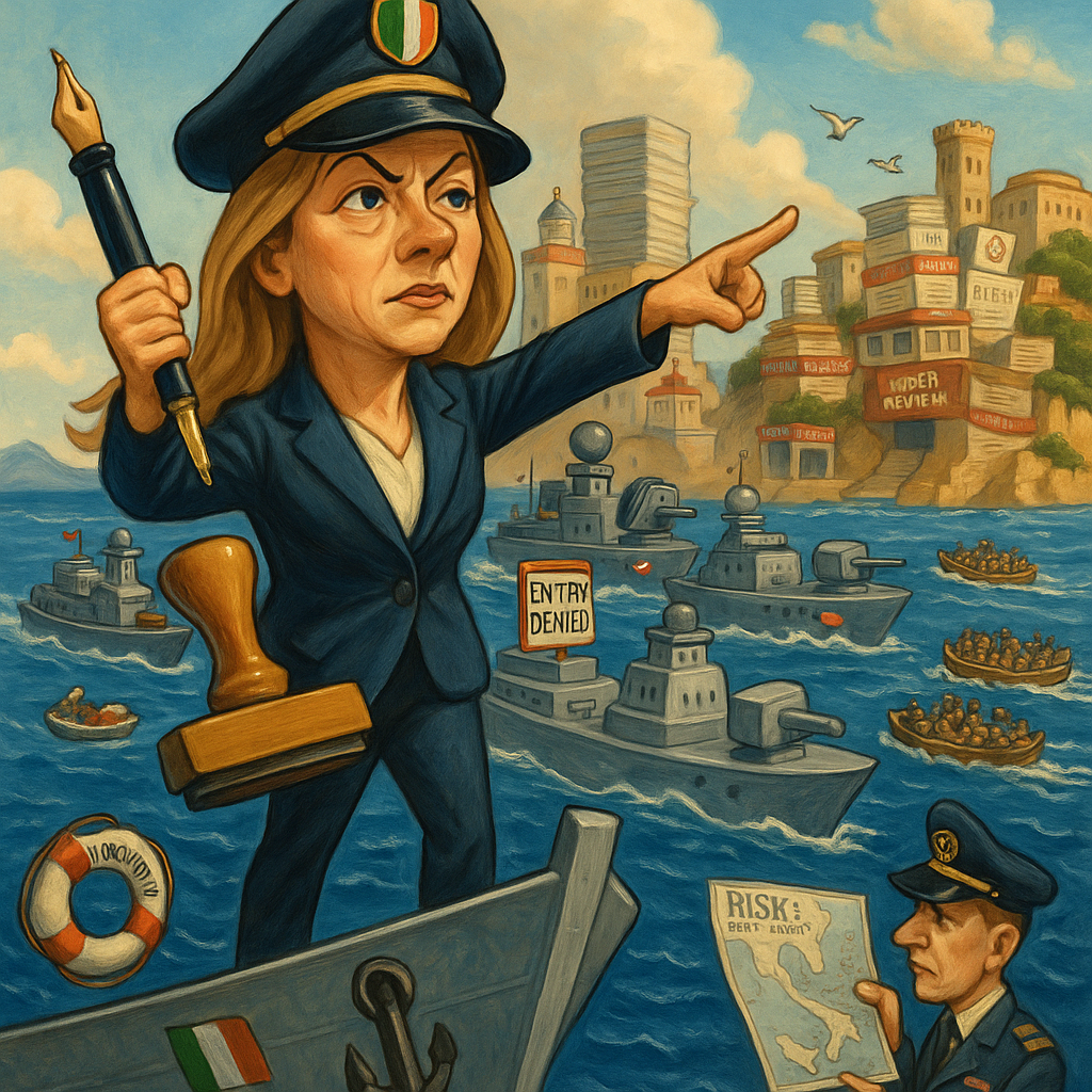 Italy’s New Migration Bill: Anchoring the Fortress, One Naval Blockade at a Time